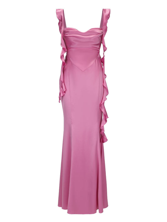 Jessica Dress (Magenta)